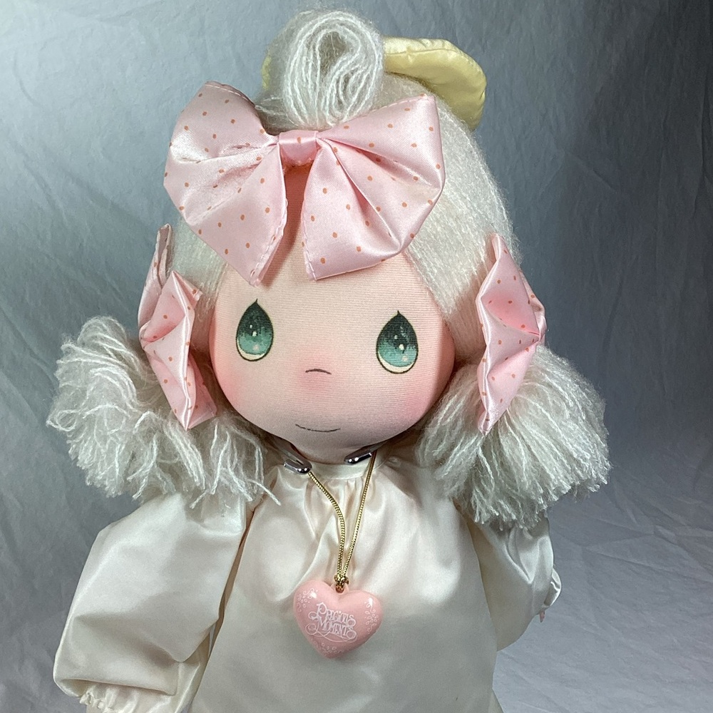 Angie Angel Precious Moments Plush 16" Angie Angel 4569 Doll Applause STAND - Picture 3 of 13